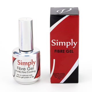 en Vogue Simply Fibre Gel self-leveling hard gelprotective coating for professional nails and manicures in box