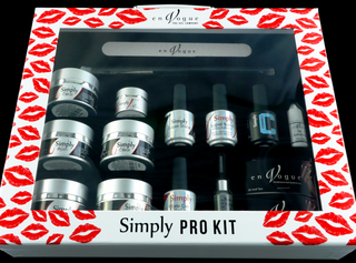 en Vogue Simply Pro Starter Kit self-leveling gels and accessories for professional manicures and extensions