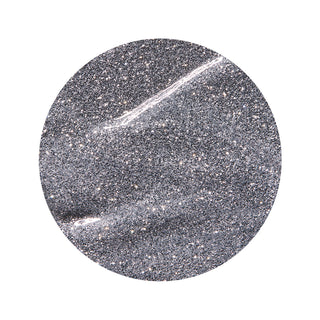 en Vogue three-nines-fine micro-silver glitter gel polish for professional nails and extensions swatch