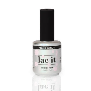 en Vogue Lac It! Angel Wings soft pink jelly UV/LED gel nail polish for professional nails and extensions bottle