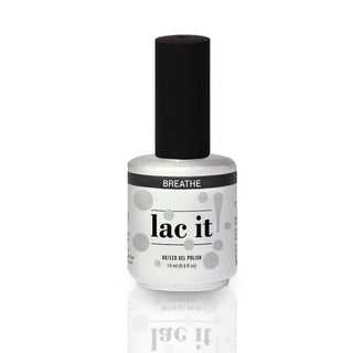 en Vogue Lac It! Breathe light cement grey crème UV/LED gel nail polish for professional nails and extensions bottle