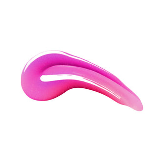 en Vogue Lac It! Chambord pearly deep raspberry with a blue iridescent shimmer UV/LED gel nail polish for professional nails and extensions swatch