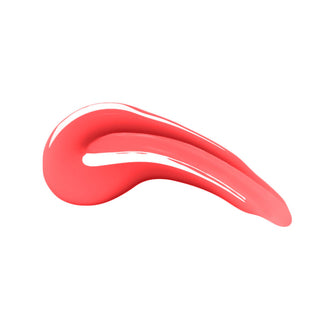 en Vogue Lac It! Coral reef bright coral that glows in the dark UV/LED gel nail polish for professional nails and extensions swatch
