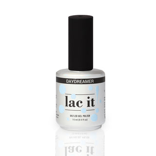 en Vogue Lac It! Daydreamer pastel baby blue crème UV/LED gel nail polish for professional nails and extensions bottle