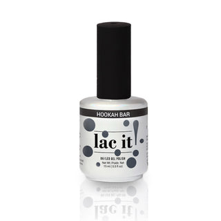 en Vogue Lac It! Hookah Bar medium grey crème with blue undertones UV/LED gel nail polish for professional nails and extensions bottle
