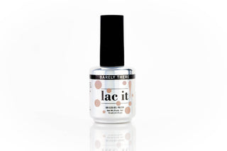 en Vogue Lac It! Barely There light mauve crème UV/LED gel nail polish for professional nails and extensions bottle