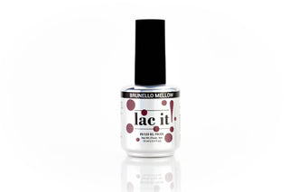 en Vogue Lac It! Brunello Mellow dusty red clay crème with undertones of dusty pink and mauve UV/LED gel nail polish for professional nails and extensions bottle