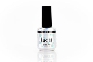 en Vogue Lac It! Robins Egg light turquoise crème UV/LED gel nail polish for professional nails and extensions bottle