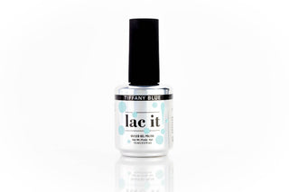 en Vogue Lac It! Tiffany Blue classic baby blue crème with green undertones UV/LED gel nail polish for professional nails and extensions bottle