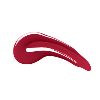 en Vogue Lac It! Red Coral medium burnt orangey red crème UV/LED gel nail polish for professional nails and extensions swatch