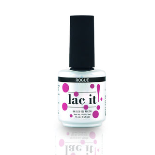 en Vogue Lac It! Rogue pink/purple orchid crème UV/LED gel nail polish for professional nails and extensions bottle