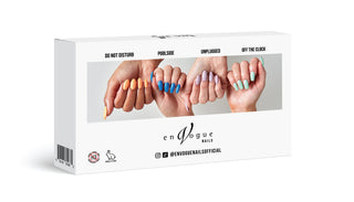 en Vogue Lac it! Out of office-nail polish kit for professional nails and extensions. Includes colors: Do not disturb, poolside, unlplugged and off the clock