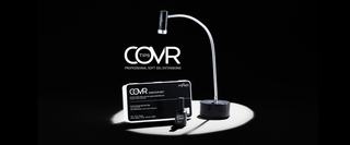 COVR professional soft gel extensions with a black background