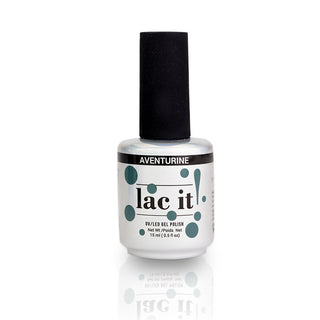 En Vogue Lac It! [Aventurine] 100% gel nail polish bottle